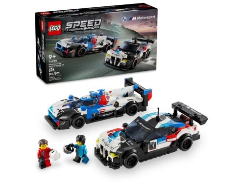Klocki konstrukcyjne Lego Speed Champions Samochody wyścigowe BMW M4 GT3 &amp; BMW M Hybrid V8 (76922)
