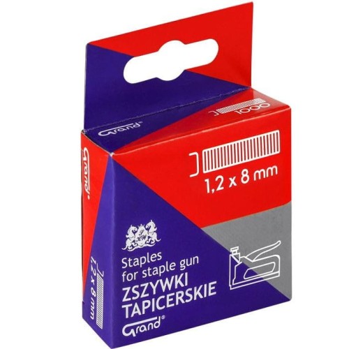 Zszywki Grand GR-T01 do zszywacza tapicerskiego/takera 1,2 1000 szt (110-1705)