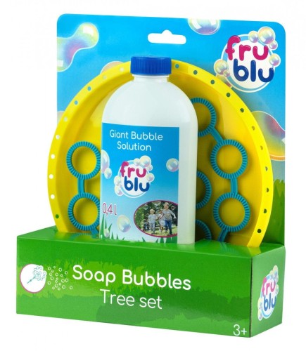 Bańki mydlane Fru Blu Zestaw Drzewko + Płyn 0,4L Tm Toys (DKF0483)