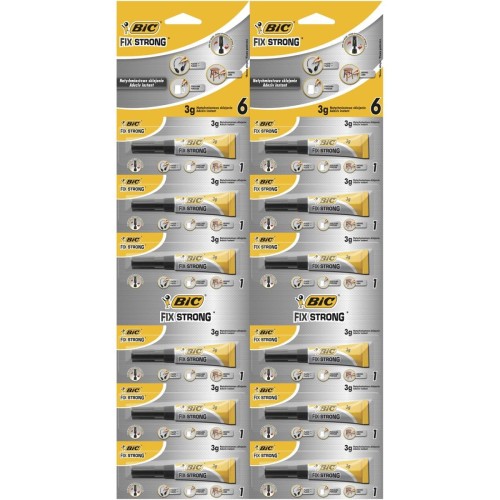 Klej błyskawiczny Bic Fix Strong 3g (904826)