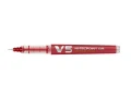 Cienkopis Pilot V5, czerwony 0,3mm 1kol. (BXC-V-R)