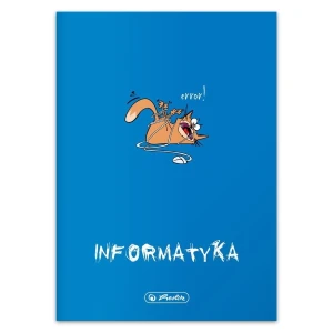 Zeszyt Informatyka Eco PP A5 60k. 70g kratka Herlitz (9500097)