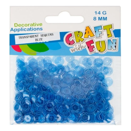 Cekiny Craft with Fun niebieskie 8g (439327)