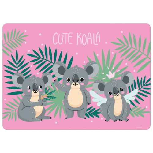 Podkład na biurko Koala mix PVC PCW Derform (PLAKOA10)