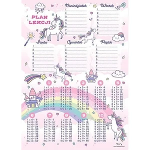 Plan lekcji UNICORN TECZA Henry 