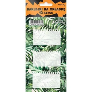 Naklejka na zeszyt Monstera Henry 
