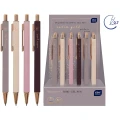 Długopis żelowy Interdruk Satin Gold 0,7mm niebieski 1,0mm (5902277346452)
