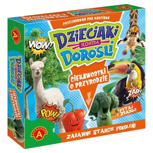 Gra planszowa Alexander DZIEJE  POLSKI DZIECIAKI KONTRA DOROŚLI