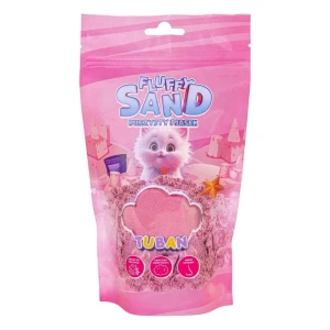 Piasek kinetyczny Tuban Fluffy Sand puszysty piasek różowy