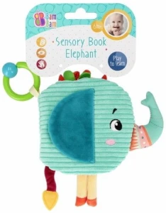 Książeczka edukacyjna Bam Bam miękka (541637)
