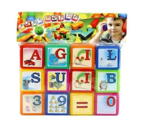 Zabawka edukacyjna Bączek KLOCKI EDUKACYJNE (25128)
