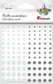Kryształki Titanum Craft-Fun Series (24CY0324 (white,silver ))
