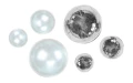 Kryształki Titanum Craft-Fun Series (24CY0324 (white,silver ))
