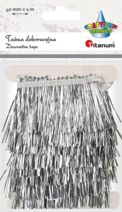 Ozdoba piankowa Titanum Craft-Fun Series Taśma plastikowe frędzle (23BR1218-3)