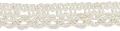Wstążka Titanum Craft-Fun Series Koronka 11x3 [mm x m] kremowa (24BR0201-82)