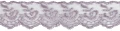 Wstążka Titanum Craft-Fun Series Koronka 38x2 [mm x m] szara (24BR0201-77(G))