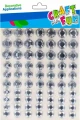 Kryształki Craft With Fun Samoprzylepne Diament srebrne (501436)