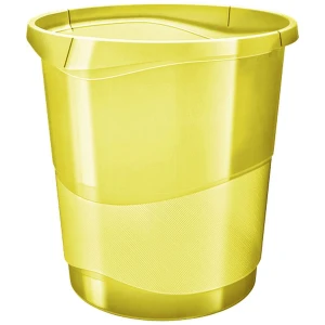 Kosz na śmieci Esselte colour ice żółty kolor: żółty 14L (626287)
