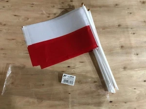 Flaga Adar Polski, mała, do ręki (372535)