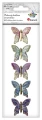 Dekoracja Titanum Craft-Fun Series Motyle plastikowe samoprzylepne (24MH0527-1)