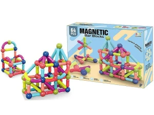 Klocki magnetyczne Adar 64 elementy (606739)