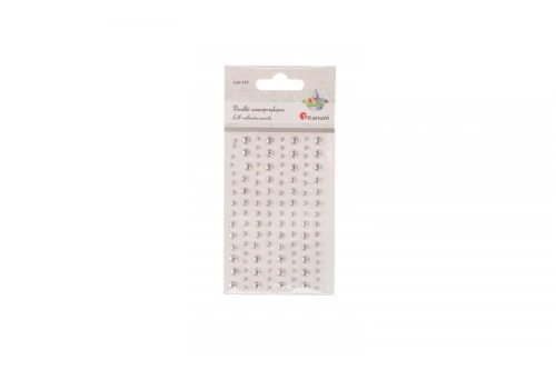 Kryształki Titanum Craft-Fun Series perełki srebrne (24MH03116(silver))