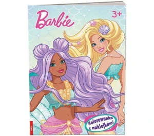 Książka dla dzieci Ameet Barbie™. Kolorowanka z Naklejkami (NA-1404)
