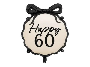 Balon foliowy Partydeco pastylka Happy 60 18cal (FB266-60)
