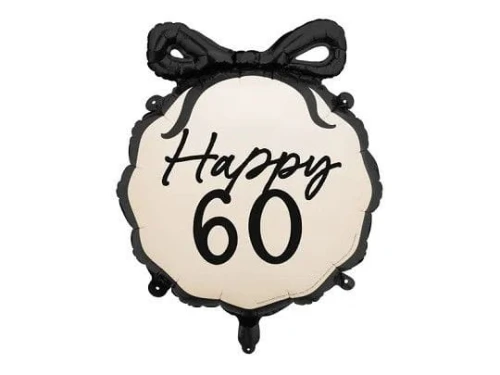 Balon foliowy Partydeco pastylka Happy 60 18cal (FB266-60)