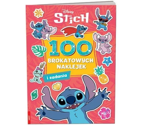 Książka dla dzieci Ameet Stich. 100 brokatowych naklejek (NB 9107)