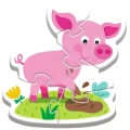 Puzzle Trefl puzzle baby classic Bobaskowe zwierzątka (36127)