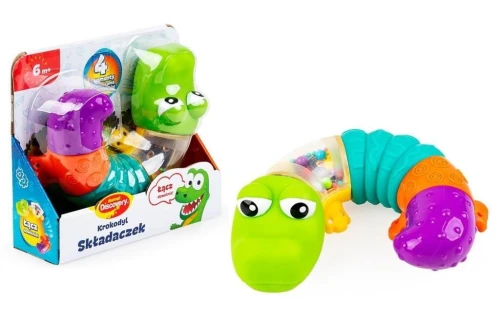 Zabawka edukacyjna Discovery Krokodyl Składaczek (DD30809)