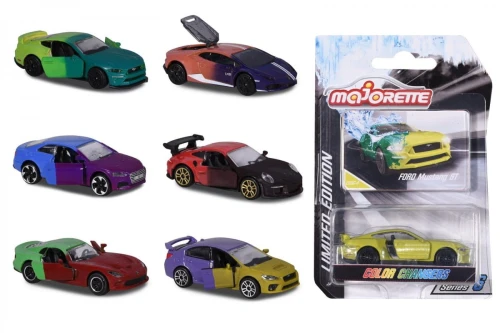 Samochód Majorette Audi S5 zmieniające kolor 7 cm (2054021 04)