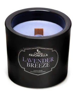 Świeczka ozdobna Pavoncella Classico Lavender Breeze czarna 170g (5905711530431)