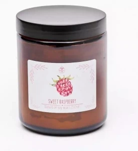 Świeczka ozdobna Pavoncella Smell me Sweet Raspberry 250ml (5906492907276)