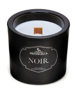Świeczka ozdobna Pavoncella Classico Noir czarna 170g (5905711530370)