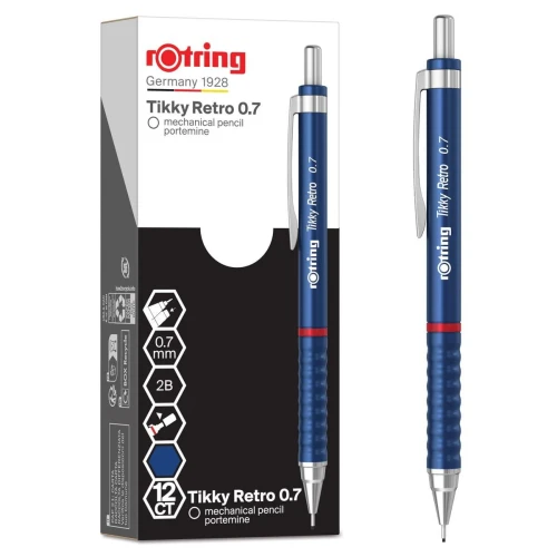 Ołówek automatyczny Rotring TIKKY RETRO BLUE MP 0,7 (2202569)