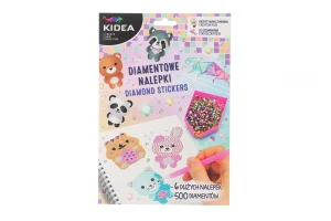 Mozaika Kidea Wesołe zwierzęta NAKLEJKI DIAMENTOWE (NDWZKA)