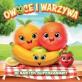 Kolorowanka Owoce i warzywa 3D