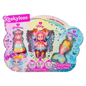 Lalka Orbico Sp. Z O.o. Kookyloos Fairytale Mix Match Rainbow (PKLSP106IN210)