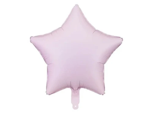 Balon foliowy Partydeco gwiazda fiolet, 48cm 19cal