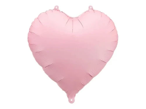 Balon foliowy Partydeco serce różowe, 45cm 18cal (FB9T-081)