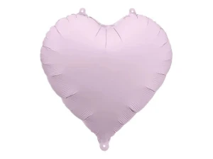 Balon foliowy Partydeco serce fioletowe, 45cm 18cal (FB9T-014)