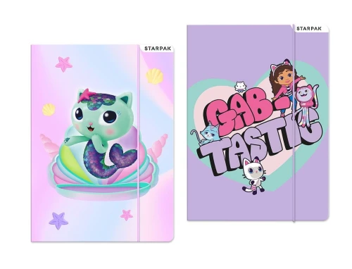 Teczka kartonowa na gumkę Gabby A4 mix Starpak (532165)