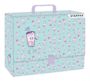 Teczka z szerokim grzbietem na klips BUBBLETEA A4 różne Starpak (559318)