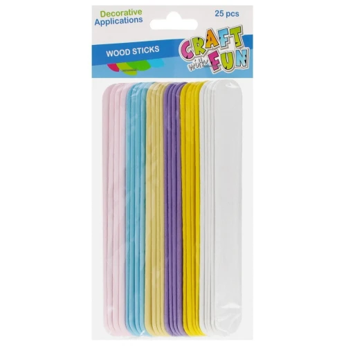 Ozdoba drewniana Craft With Fun Patyczki drewniane (555390)