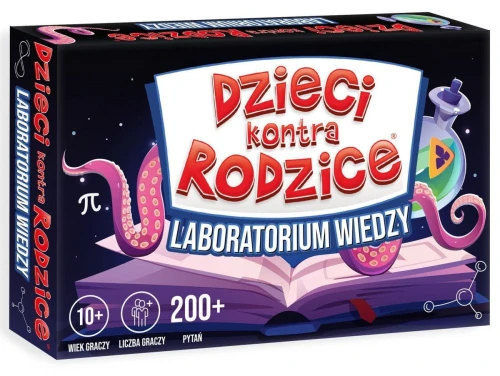 Gra karciana Kangur Dzieci kontra rodzice Laboratorium Wiedzy