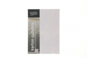 Papier ozdobny (wizytówkowy) Galeria Papieru brillo biały A4 biały 200g (205406)