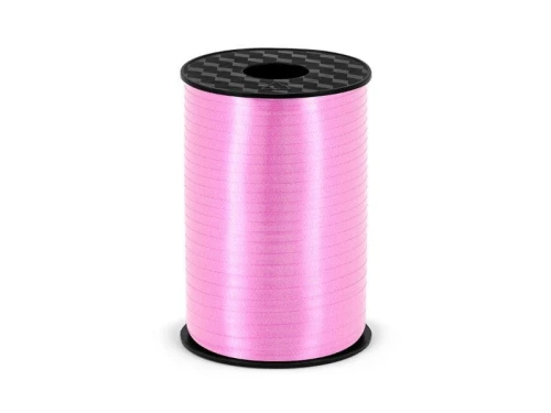 Wstążka Partydeco plastikowa jasny różowy, 5mm/225m 5x225 [mm x m] różowy jasny (PRP5-081J)