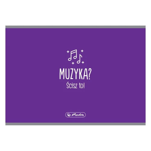 Zeszyt Herlitz do nut 9583493 A5 16k. 70g pięciolinia (400198008)